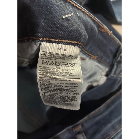 Old Navy Jeans Womens Size 14-18  Jegging Extra High Rise Rockstar Super Skinny - Picture 4 of 9